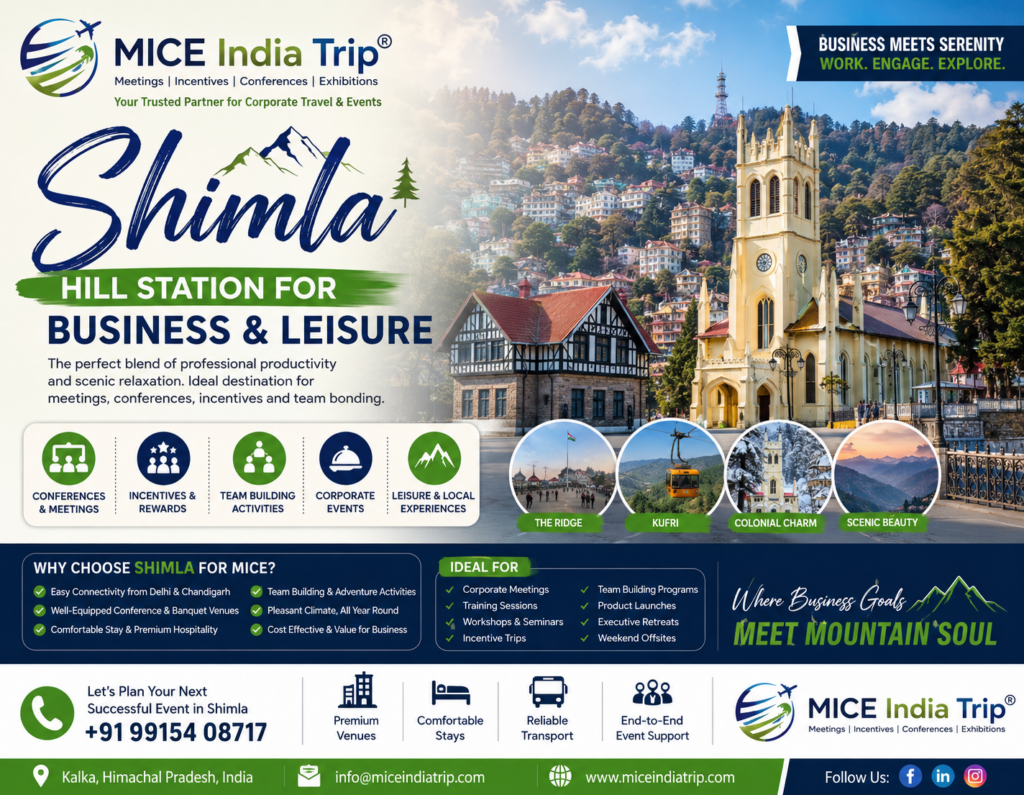 Shimla Hill Station for Business & Leisure